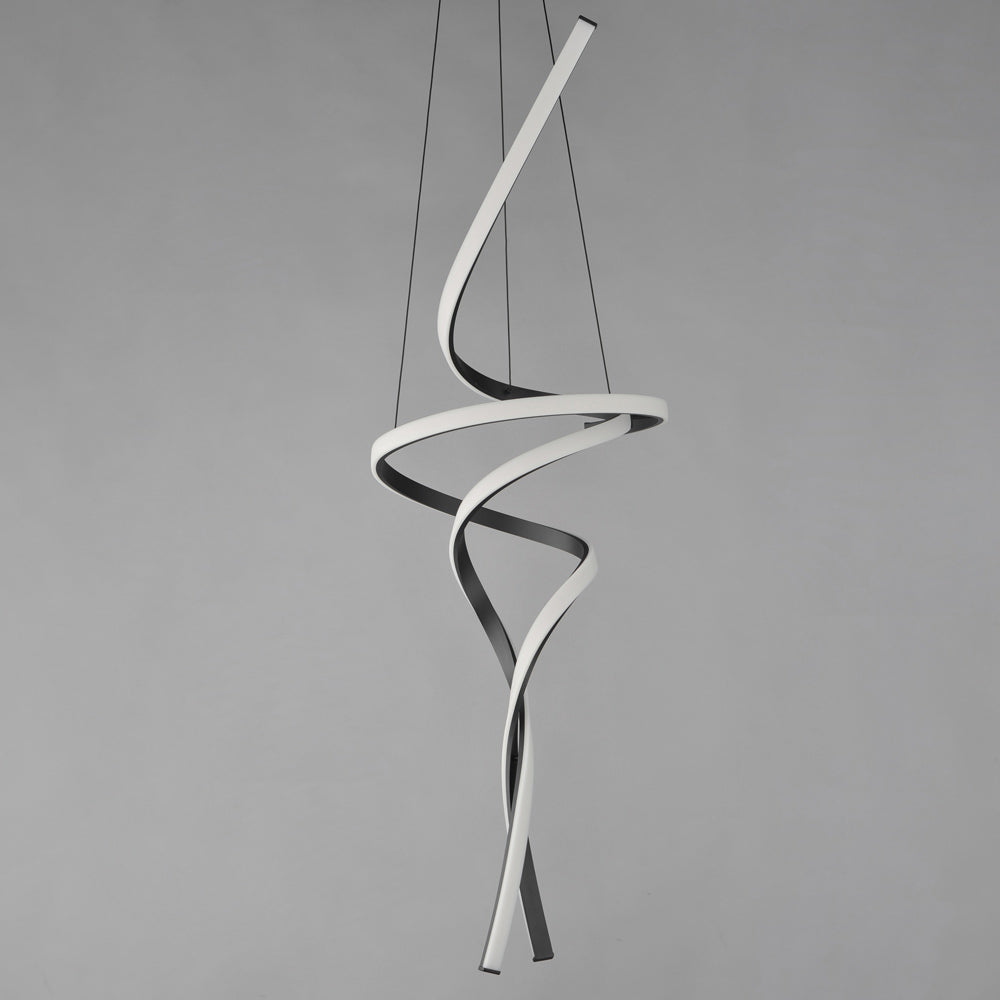 Serpentine LED Pendant Light in Detail.