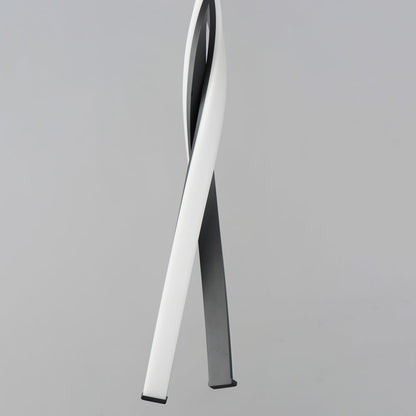 Serpentine LED Pendant Light in Detail.