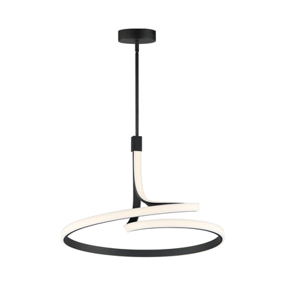 Serpentine LED Single Pendant Light.