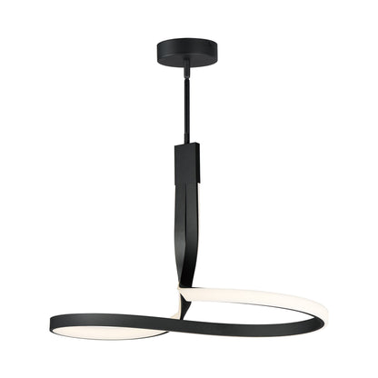 Serpentine LED Single Pendant Light (32.25-Inch).