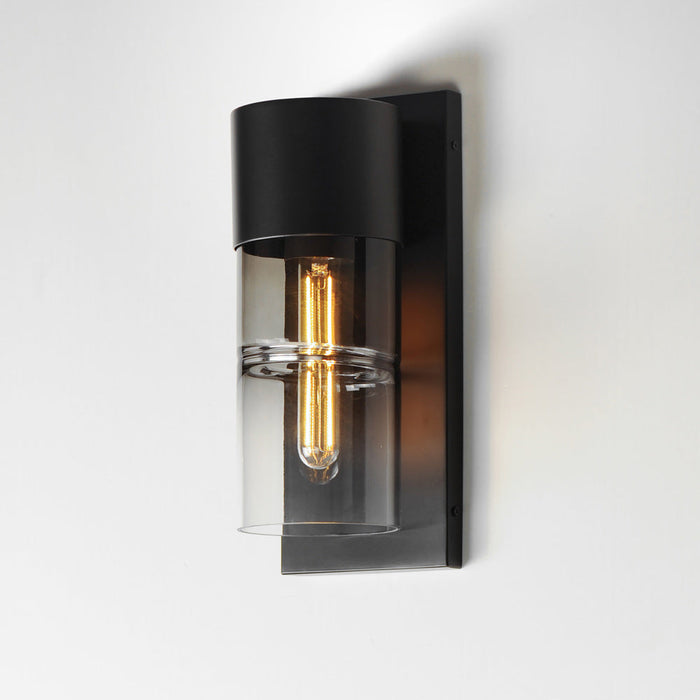 Smokestack Outdoor Wall Light in Detail.