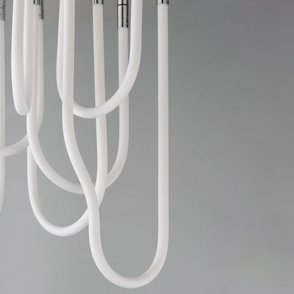 Soleil Round LED Flush Mount Ceiling Light in Detail.