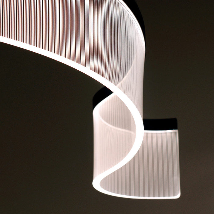 Sonata LED Single Pendant Light in Detail.