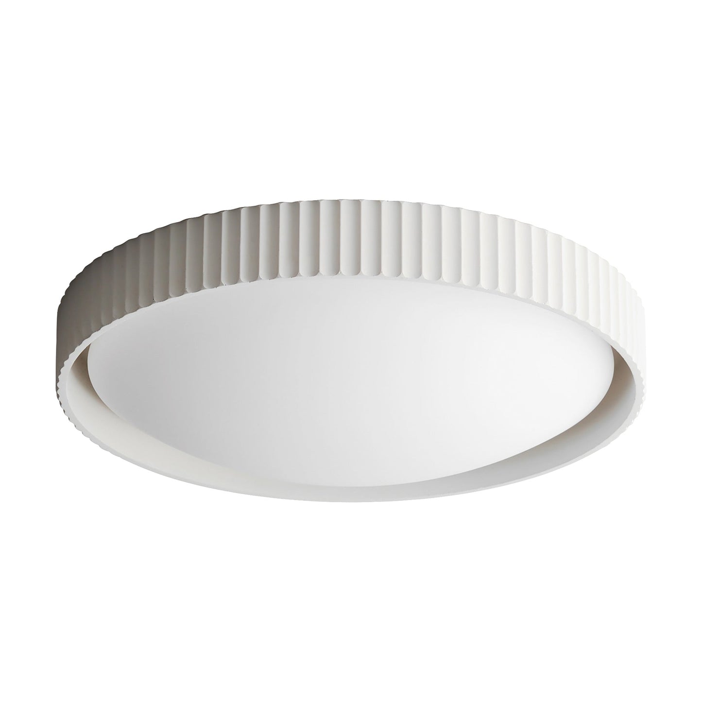 Souffle LED Flush Mount Ceiling Light in Chaulk White (Extra Large).