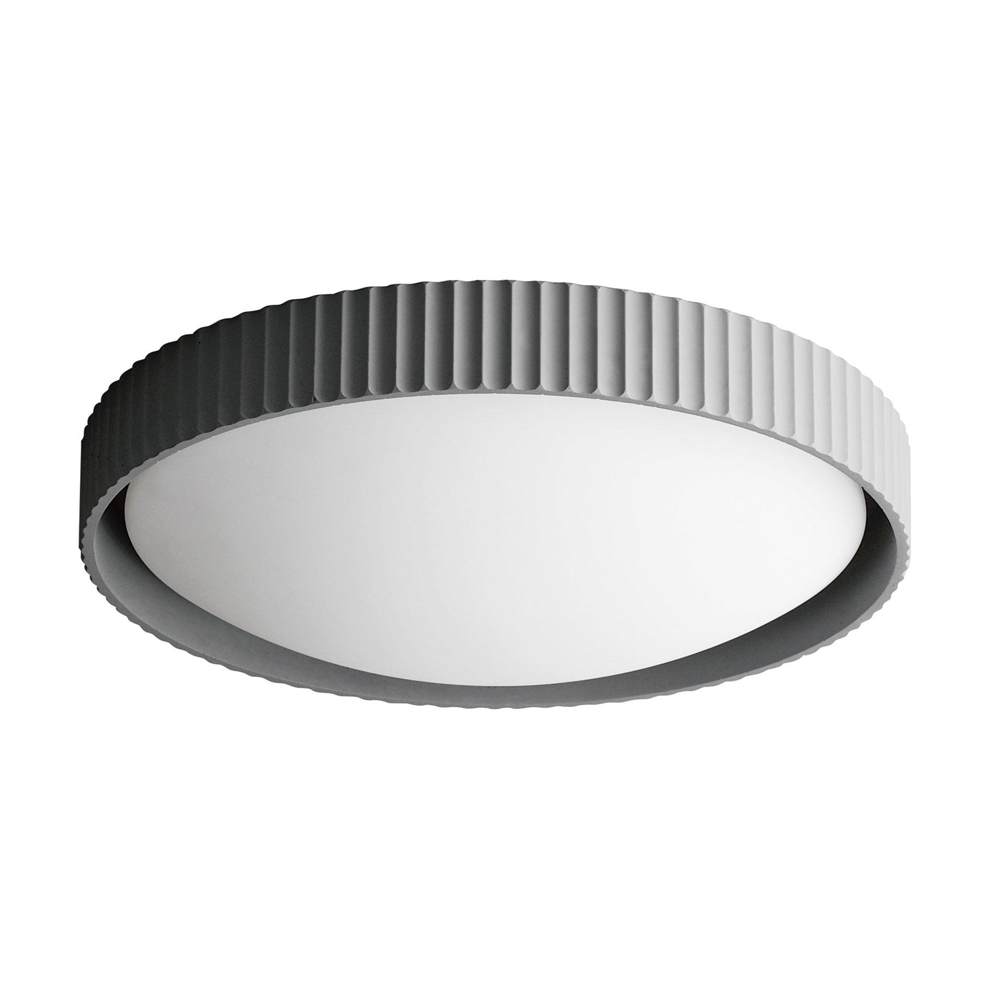 Souffle LED Flush Mount Ceiling Light in Gray (Extra Large).