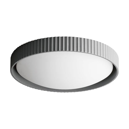 Souffle LED Flush Mount Ceiling Light in Gray (Extra Large).