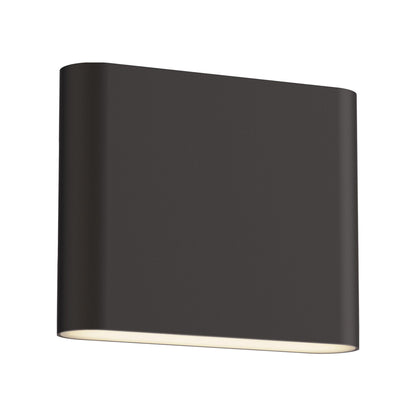Spartan LED Wall Light in Architectural Bronze (4.75-Inch).