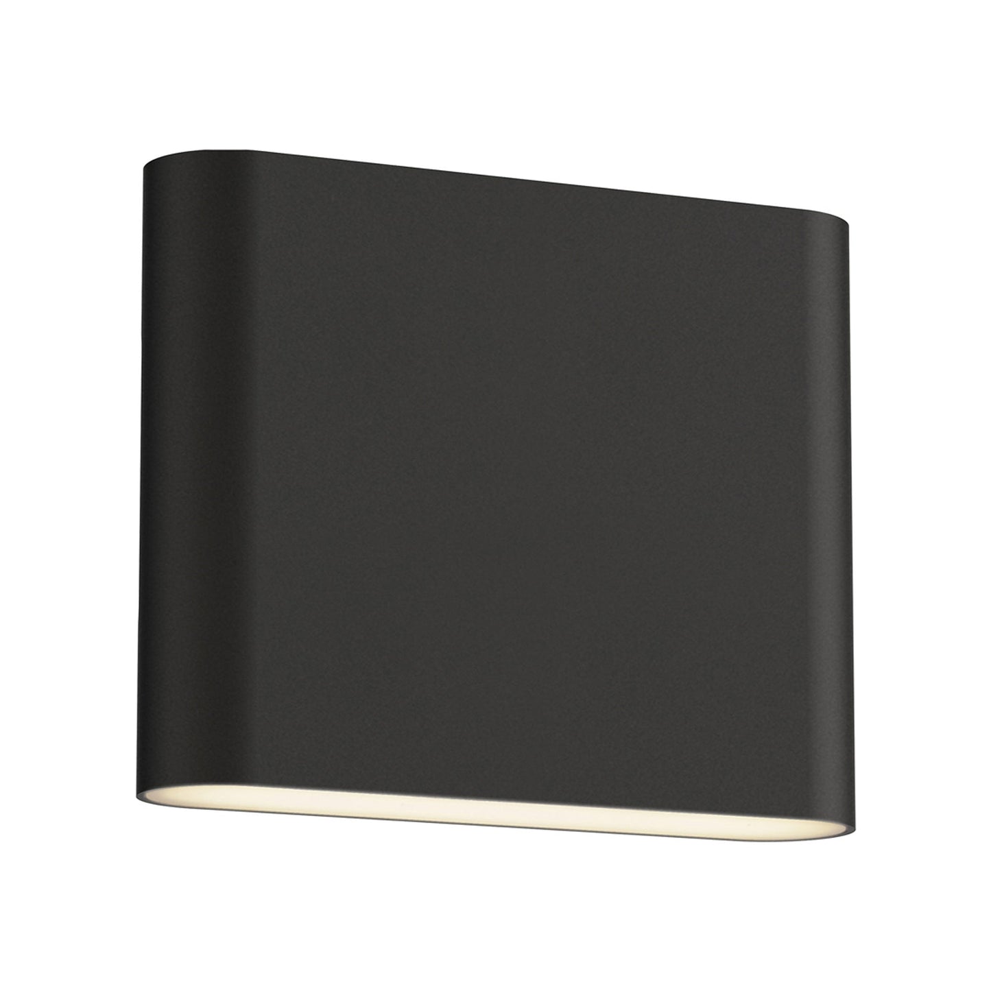 Spartan LED Wall Light in Black (4.75-Inch).