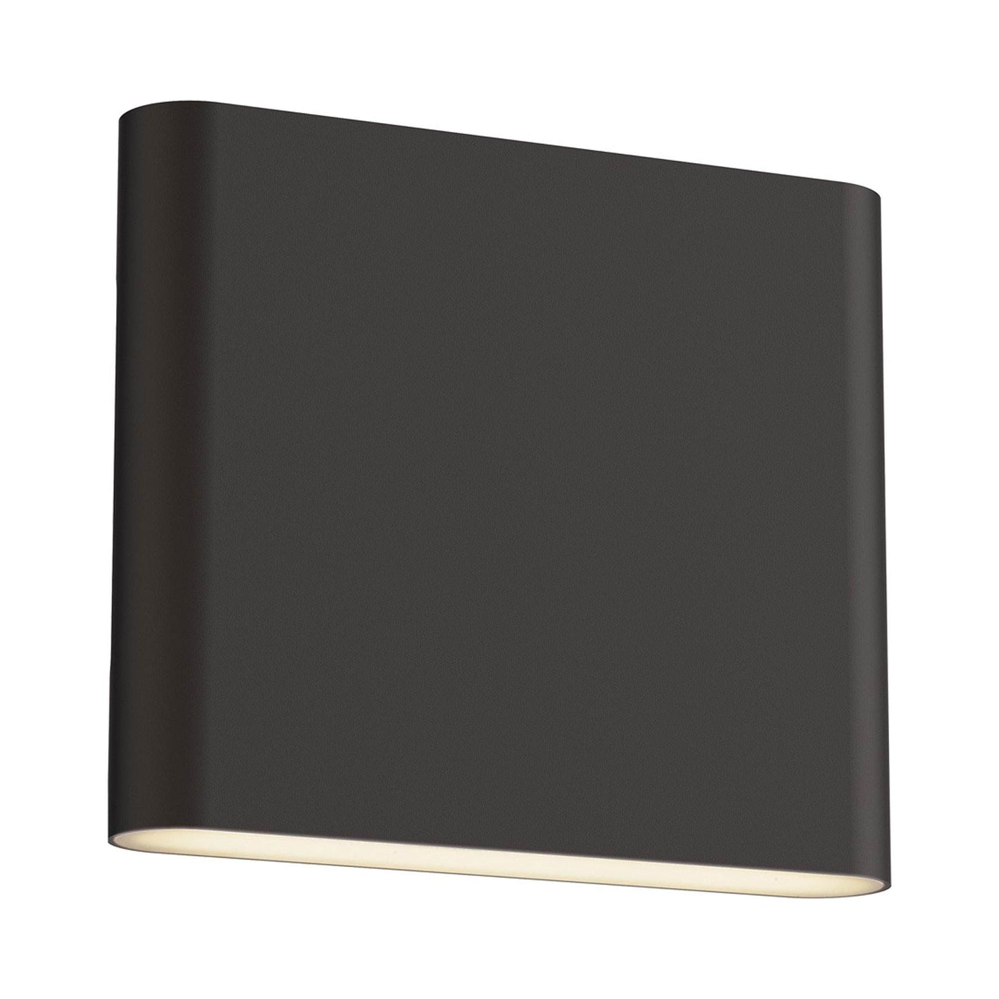 Spartan LED Wall Light in Architectural Bronze (6.25-Inch).