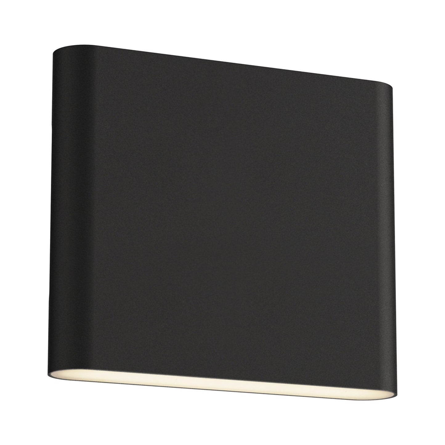 Spartan LED Wall Light in Black (6.25-Inch).