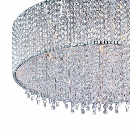 Spiral Flush Mount Ceiling Light in Detail.