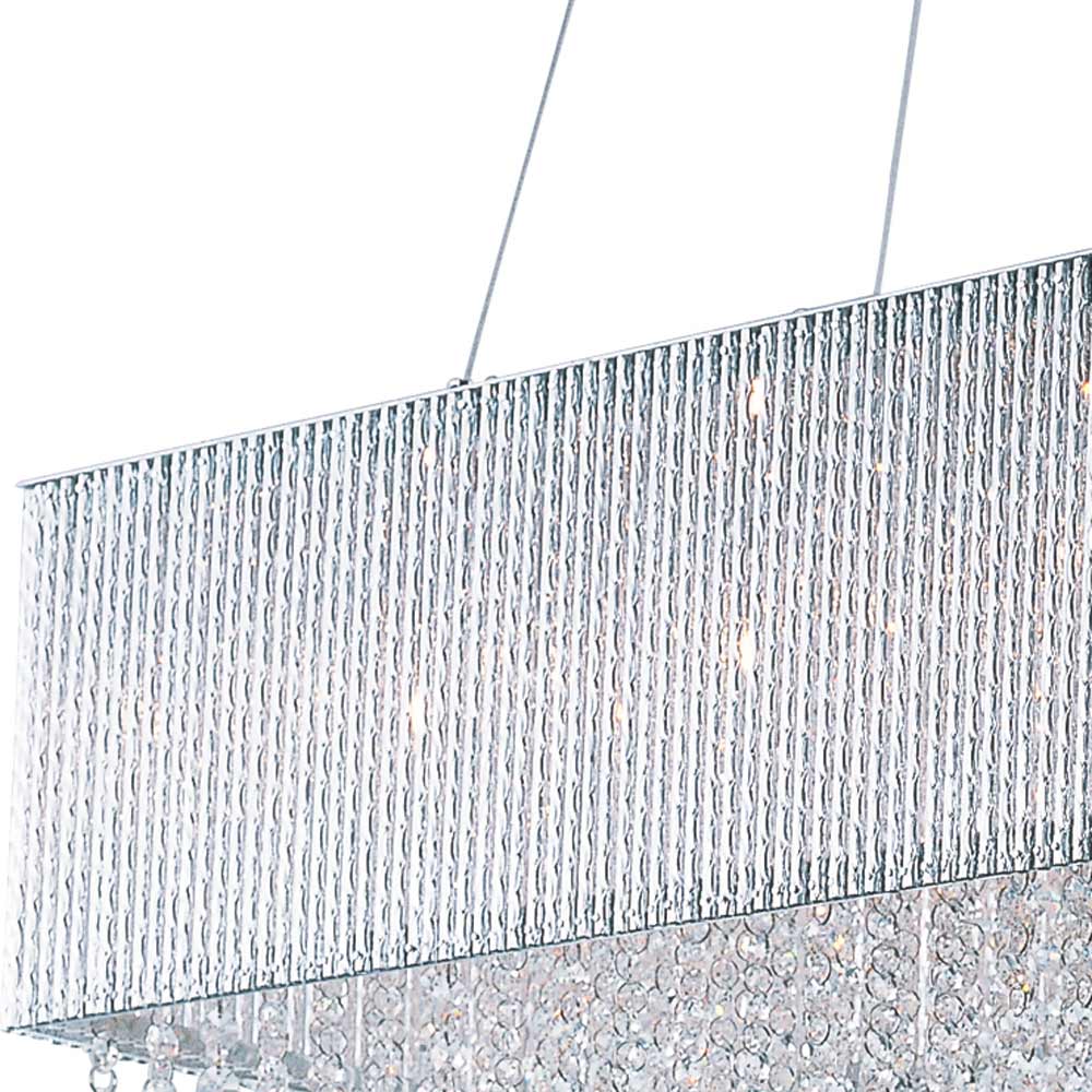 Spiral Linear Pendant Light in Detail.