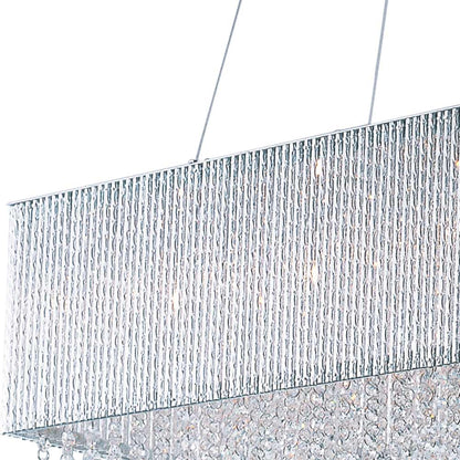 Spiral Linear Pendant Light in Detail.