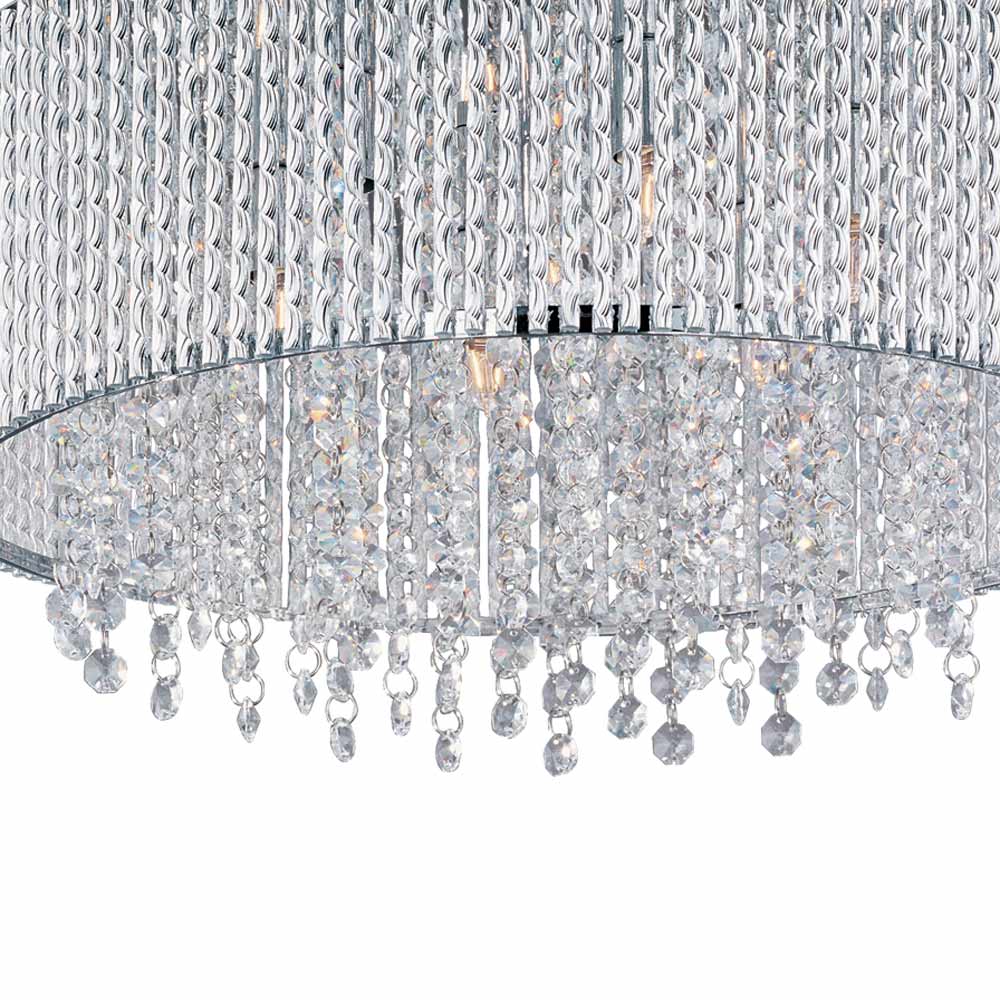 Spiral Multi Light Pendant Light in Detail.