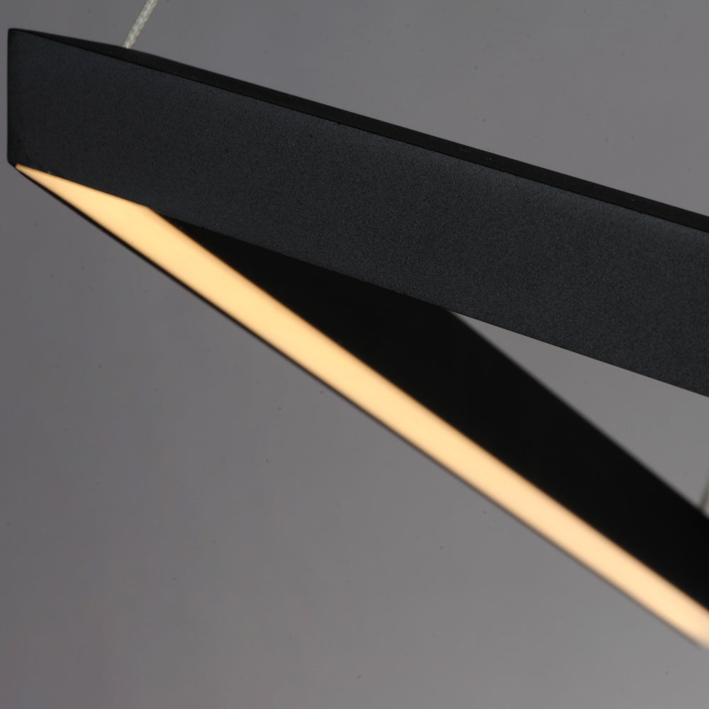 Stealth LED Linear Pendant Light in Detail.