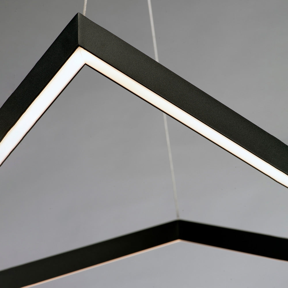 Stealth LED Linear Pendant Light in Detail.
