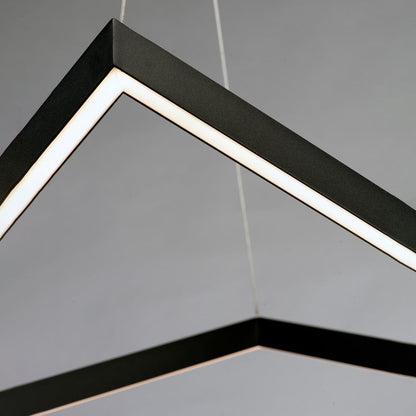 Stealth LED Linear Pendant Light in Detail.