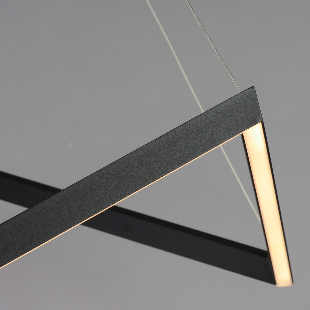 Stealth LED Linear Pendant Light in Detail.