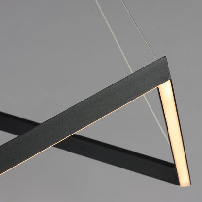 Stealth LED Linear Pendant Light in Detail.