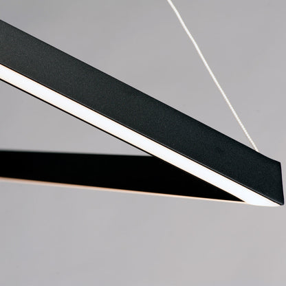 Stealth LED Linear Pendant Light in Detail.