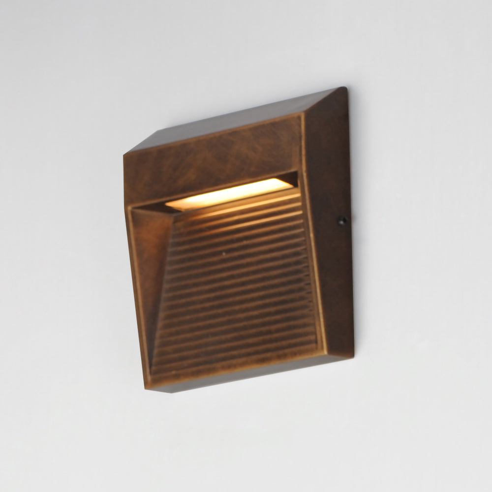 Steppes Outdoor LED Wall Light in Detail.