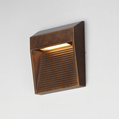 Steppes Outdoor LED Wall Light in Detail.