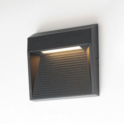 Steppes Outdoor LED Wall Light in Detail.