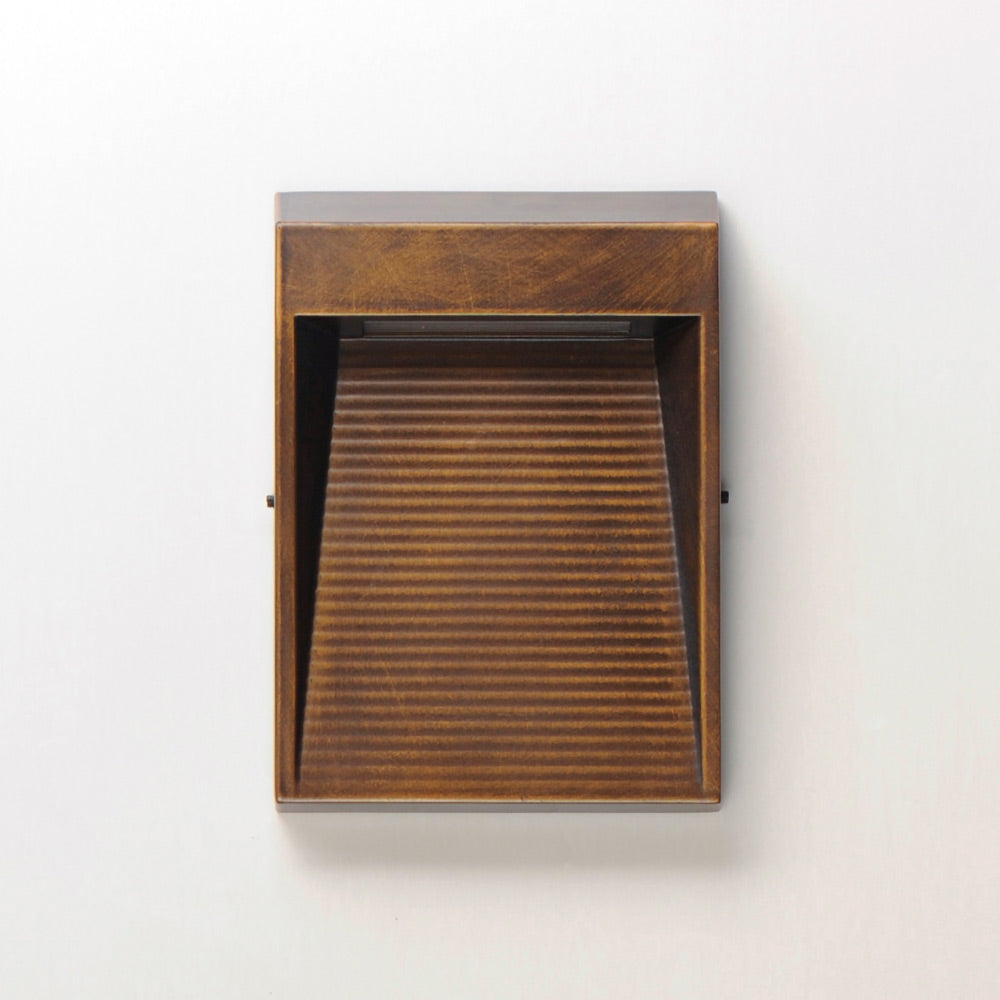 Steppes Outdoor LED Wall Light in Detail.