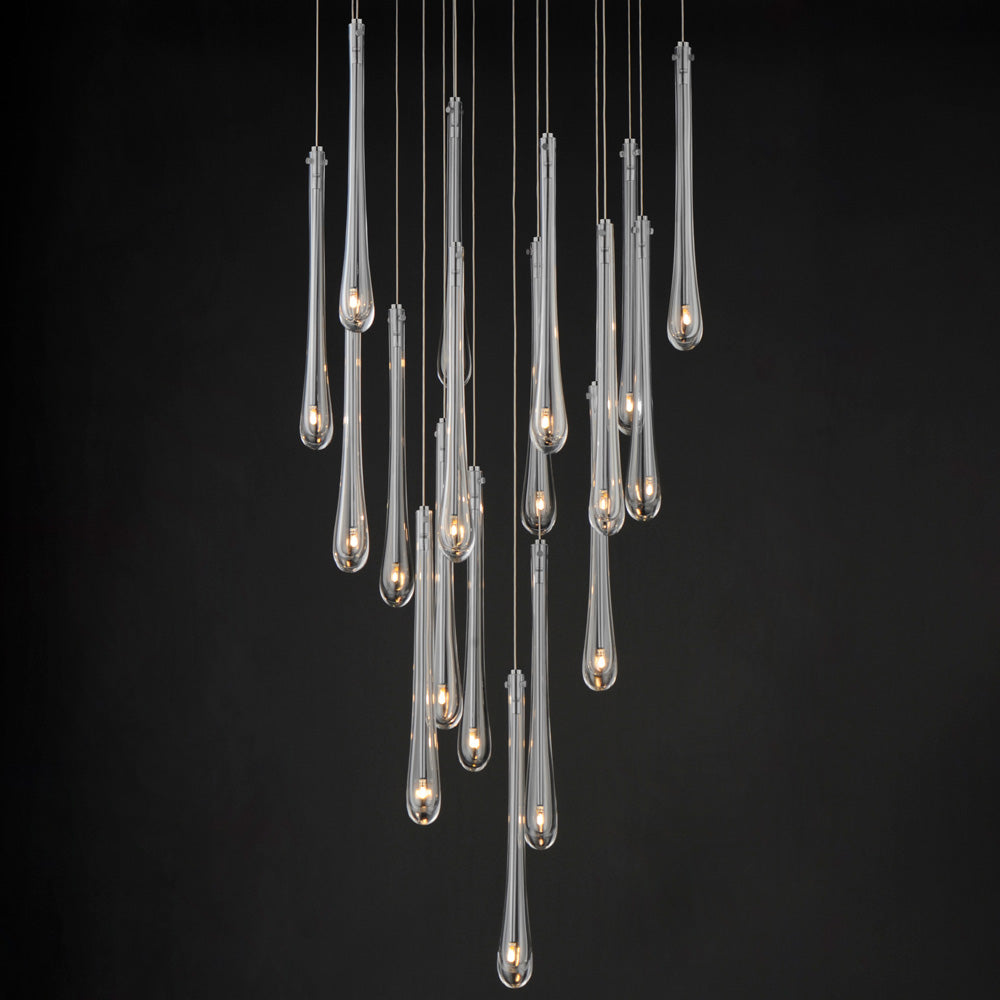 Stillo Multi Light Pendant Light in Detail.