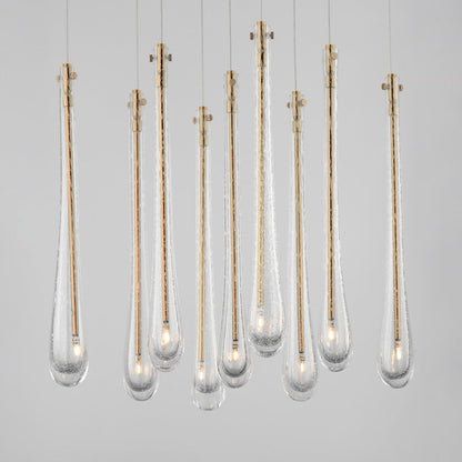 Stillo Square Multi Light Pendant Light in Detail.