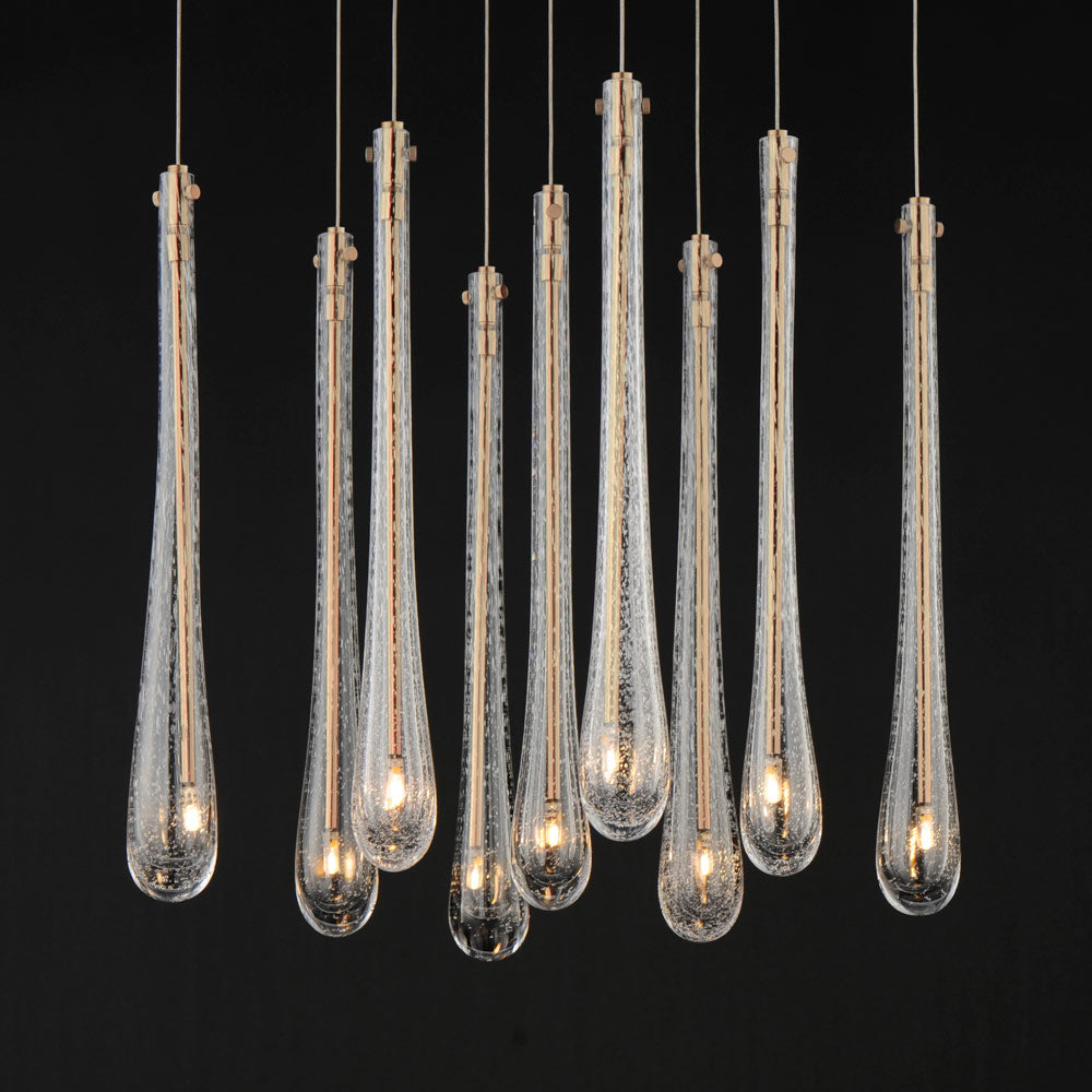 Stillo Square Multi Light Pendant Light in Detail.