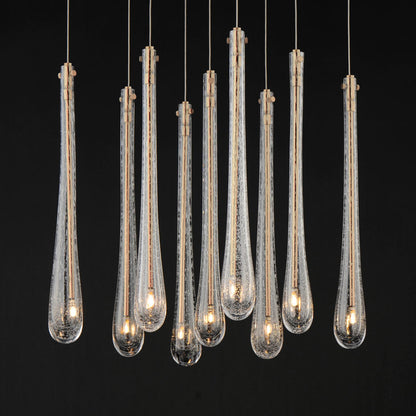 Stillo Square Multi Light Pendant Light in Detail.