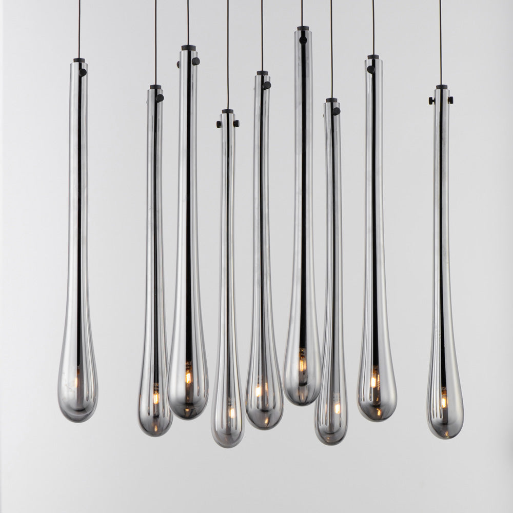 Stillo Square Multi Light Pendant Light in Detail.