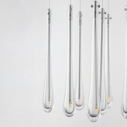 Stillo Square Multi Light Pendant Light in Detail.