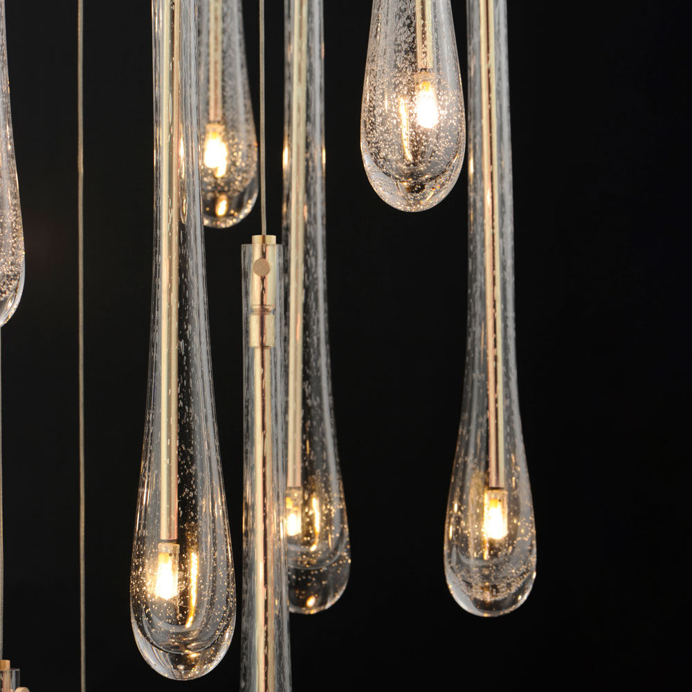Stillo Square Multi Light Pendant Light in Detail.