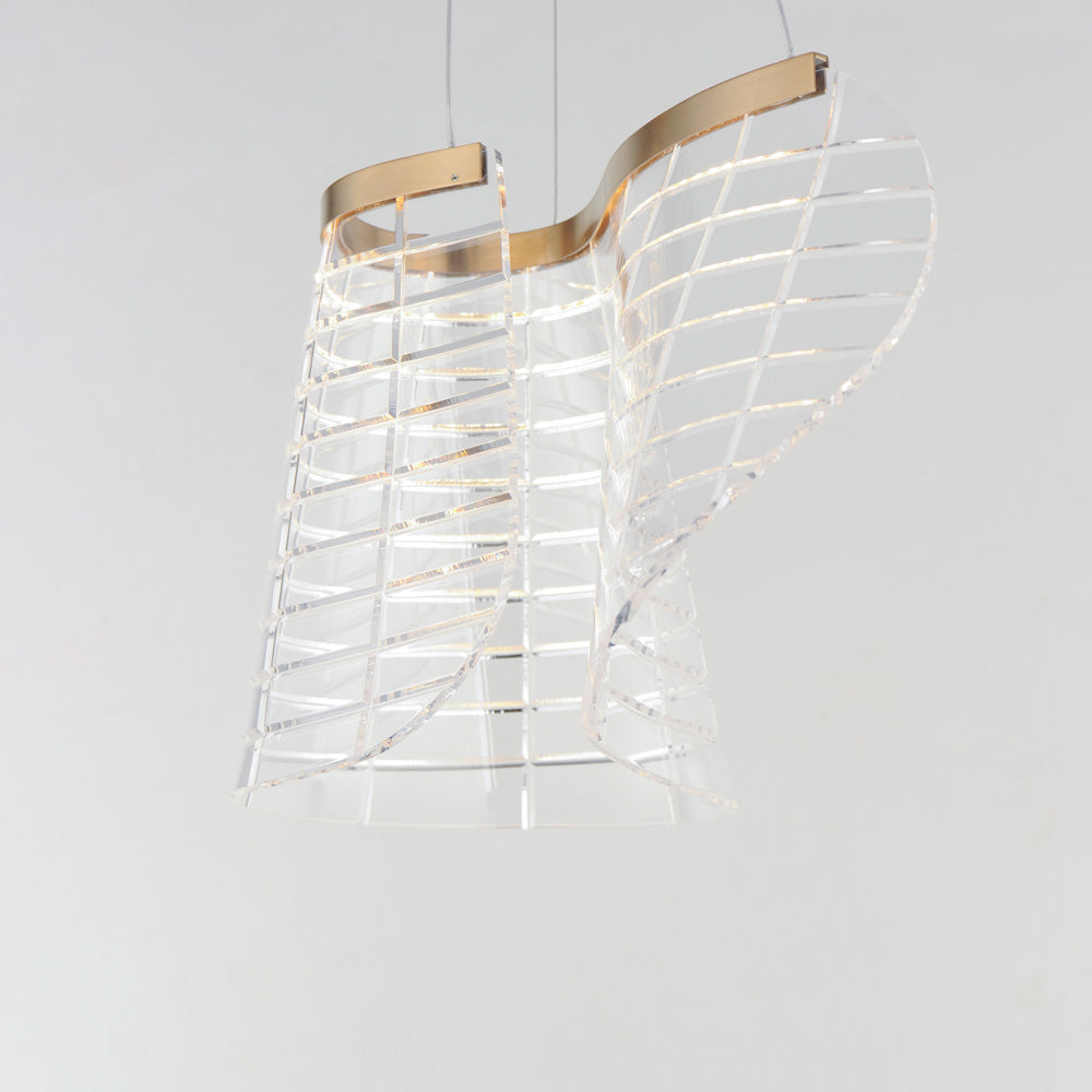 Tartan LED Pendant Light in Detail.