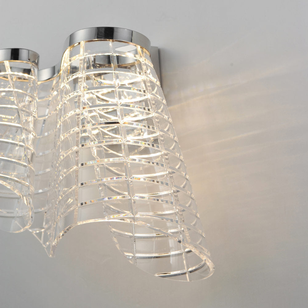 Tartan LED Wall Light in Detail.