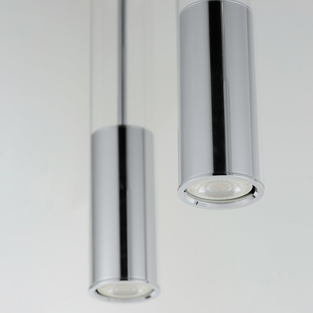 Torch Linear Pendant Light in Detail.