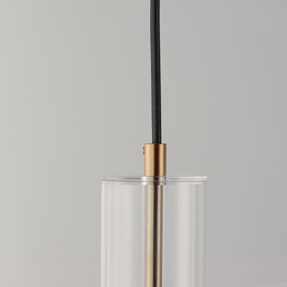 Torch Linear Pendant Light in Detail.