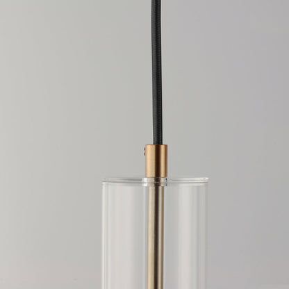 Torch Linear Pendant Light in Detail.