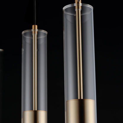 Torch Linear Pendant Light in Detail.