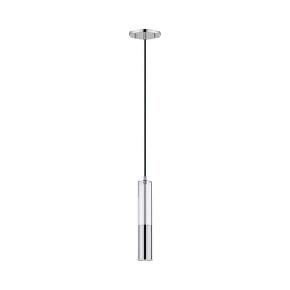 Torch Pendant Light in Polished Chrome.
