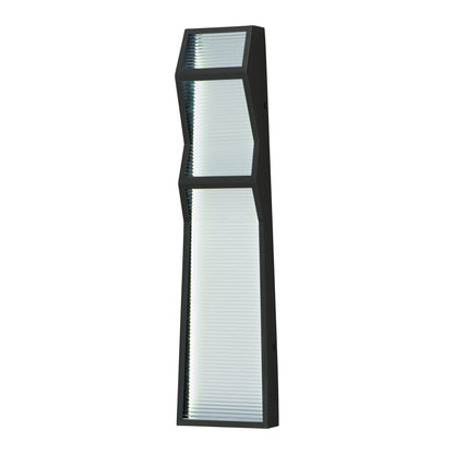 Totem Zigzag Outdoor LED Wall Light (24-Inch).