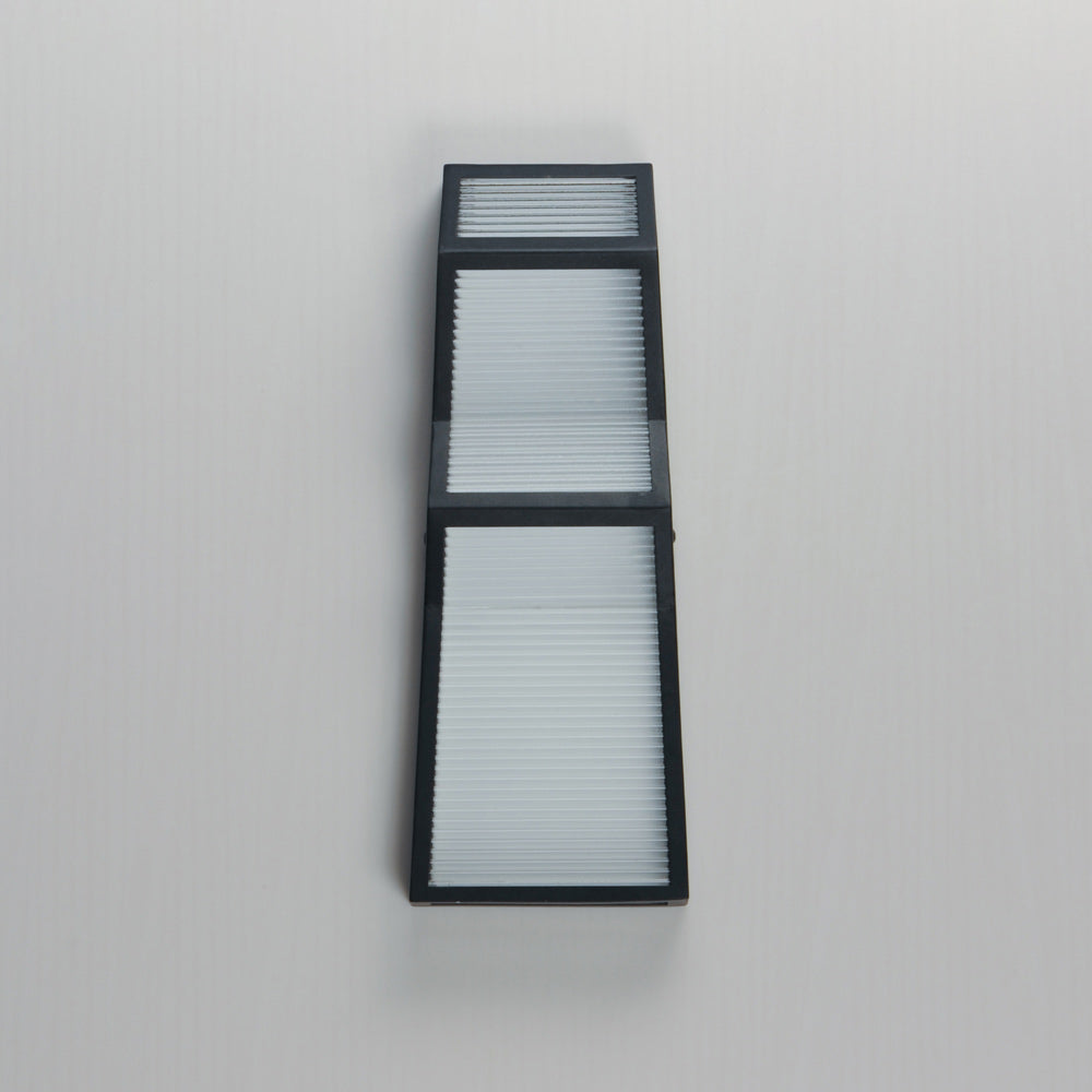 Totem Zigzag Outdoor LED Wall Light in Detail.