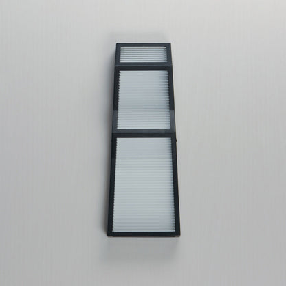 Totem Zigzag Outdoor LED Wall Light in Detail.