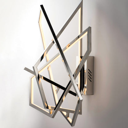 Trapezoid LED Wall Light in Detail.