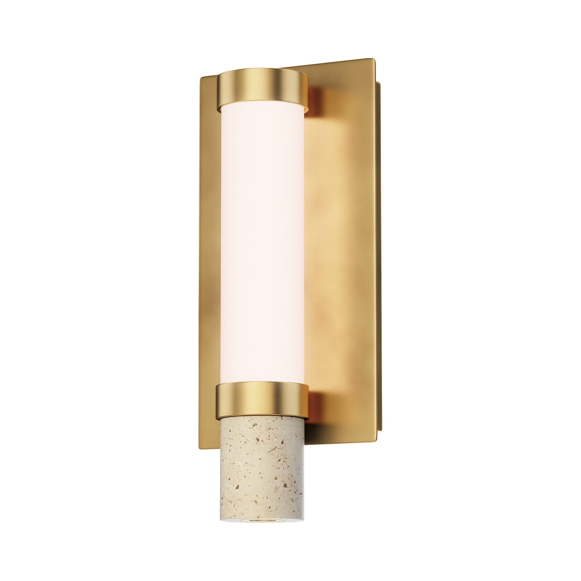 Travertine LED Wall Light.