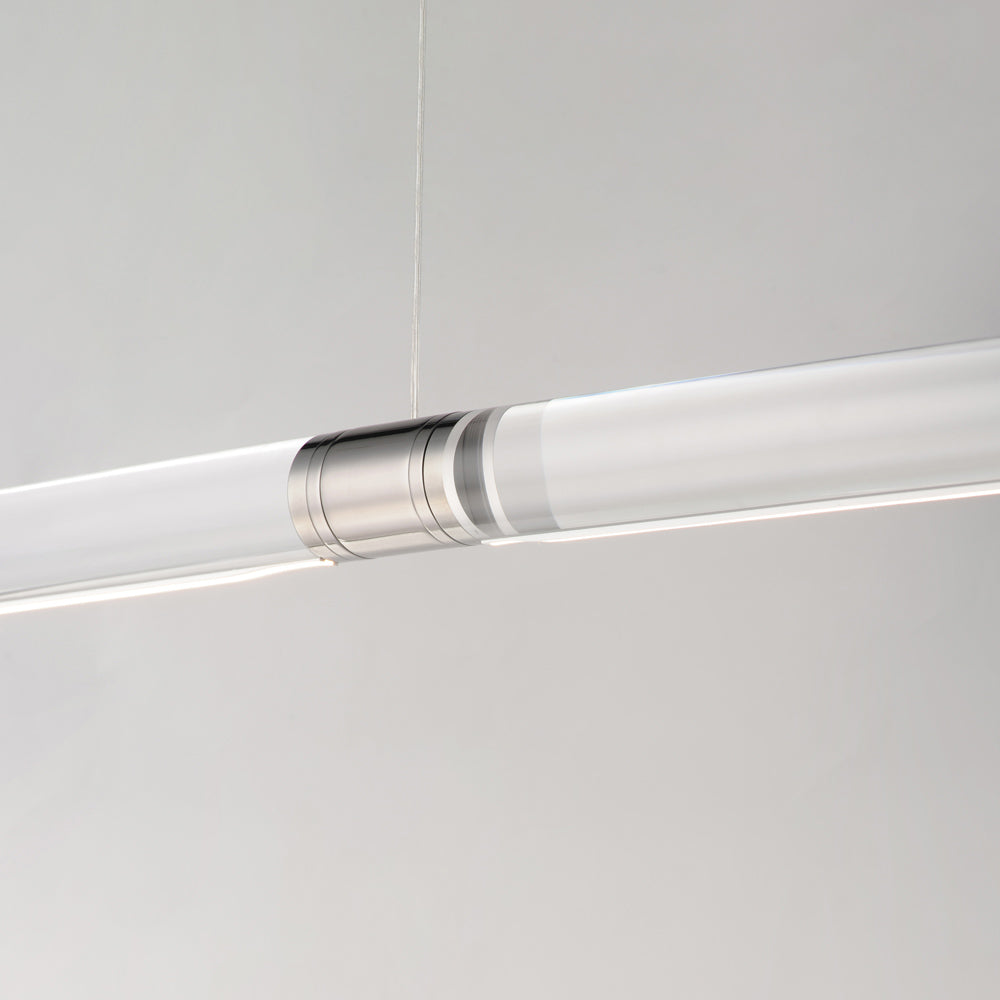 Vanish LED Linear Pendant Light in Detail.