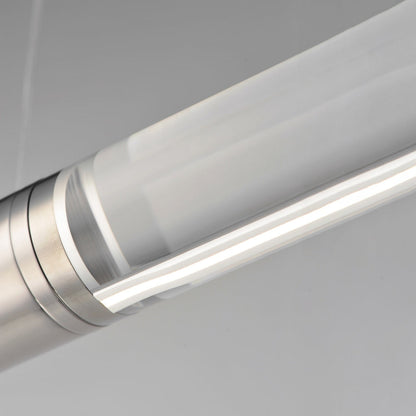 Vanish LED Linear Pendant Light in Detail.