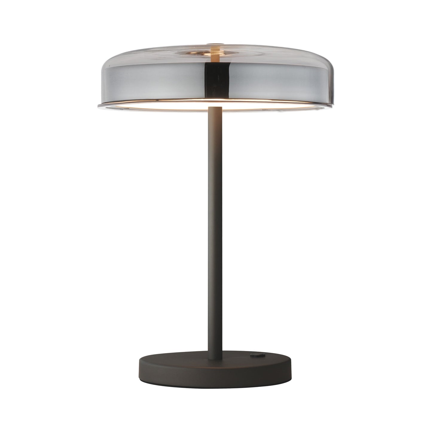 Voto LED Table Lamp in Gunmetal.